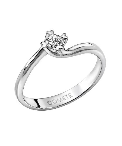 Bague solitaire femme comete - bague,
