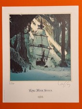 LAUFFRAY  EX LIBRIS SIGNE LONG JOHN SILVER BRUSEL   NEUF