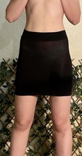 Jupe mini courte noir ultra - courte,