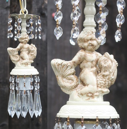Cherub serpent shabby swag - shabby,
