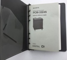 Sony Pcm3324s Guide Rapide Français /anglais