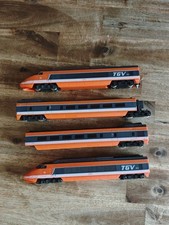 Train tgv orange - orange, gris