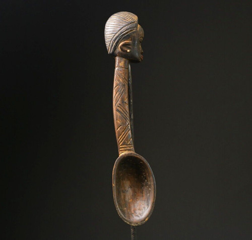 Cuillère dan africaine - cuillère, en