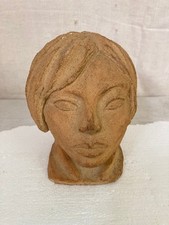 Sculpture tête femme - tête, en