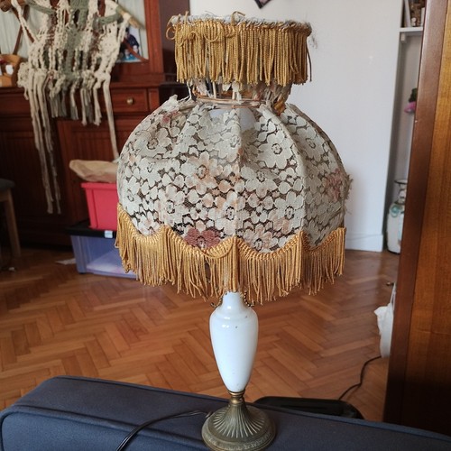 Lampe opaline sèvres - de,