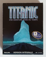 JEU PC CD TITANIC UNE AVENTURE HORS DU TEMPS Version intégrale