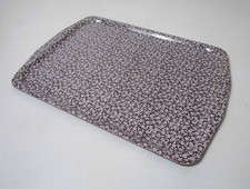 plateau en mélamine PLATEX liberty brun vintage 50x36cm