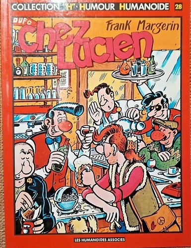 Bande dessinée chez lucien - dessinée,,