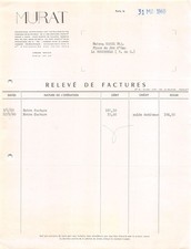 1960 MURAT A PARIS - M. GAREL