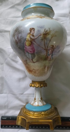 Sevres style porcelain vase - style,