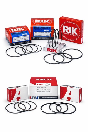 Jeu segments piston rik - piston,