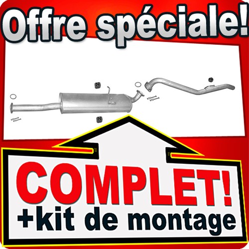 échappement pour mazda b2500 - pour,