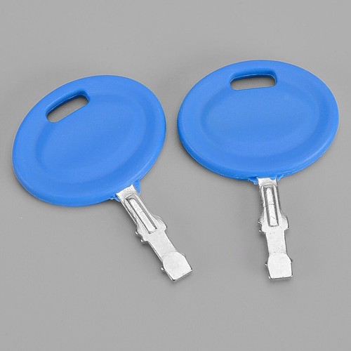 2pcs bleu clé allumage - clé, d'allumage