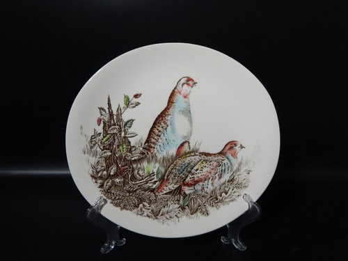 Assiette ovale vintage - assiette, en