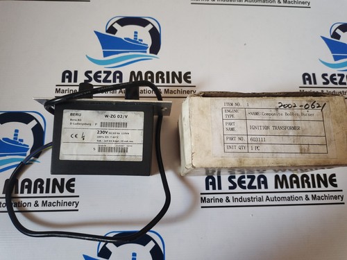 Beru zg02 v - beru, allumage