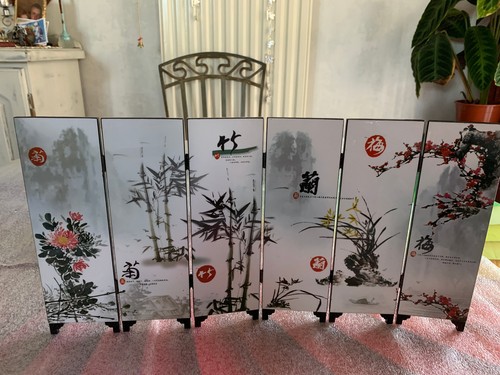 Petit paravent chinois bois - petit,