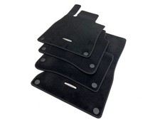 Tapis De Sol Mercedes-Benz S-Class Noir Velours 222 Long Tissu