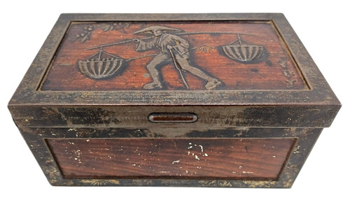Ancienne boite biscuits - biscuits, en