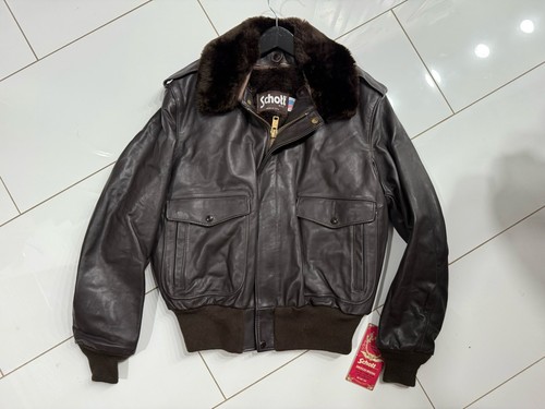 Schott nyc brown naked - schott,