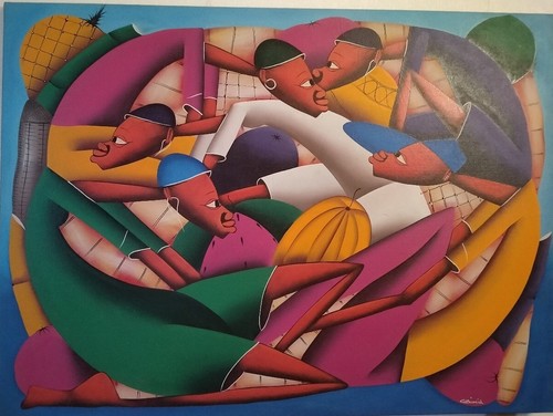 Peinture haïtienne laurent - haïtienne, de