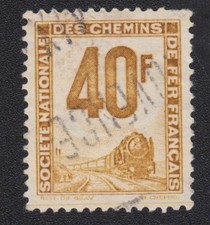timbre France 1944-47 SNCF