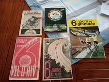 Rare Lot 5 programmes cyclisme