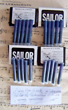 SAILOR  4 Boites 20 CARTOUCHES