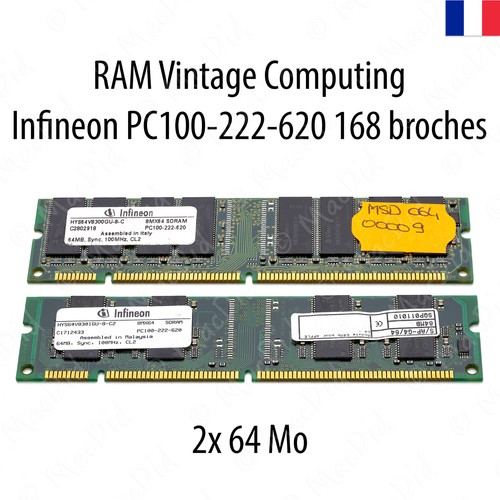 Infineon pc100 ram dimm - infineon, 168