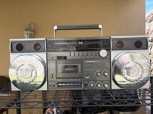 Vintage boombox lasonic lpc - vintage,