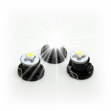 3X LED SMD PLCC2 T3 Blanc