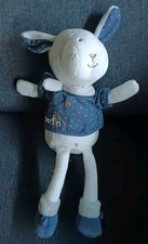 2089?Doudou Mouton Agneau Peluche Merlin Sauthon