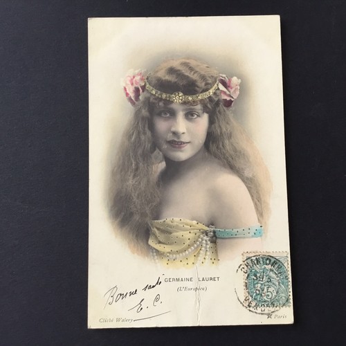 Cpa actrice théâtre - cpa,