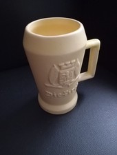 CHOPE  EN  GRES " DIEKIRCH"  JAUNE  BRASS.  G.D. LUXEMBOURG GRES COCERAM RARE