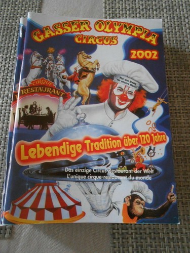 Programme cirque circus - programme, cirque/circus