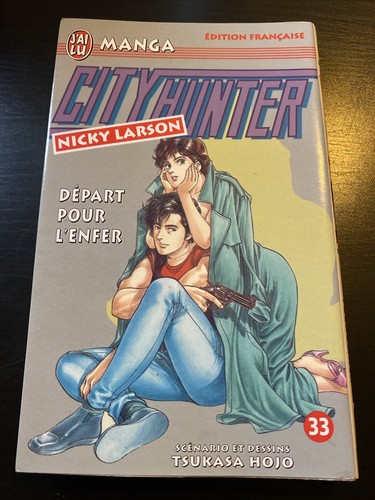 Manga city hunter nicky larson - manga,