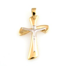 Pendentif Croix Avec Christ
