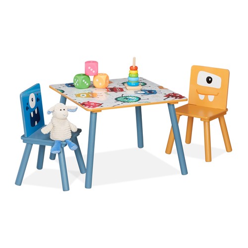 Ensemble table chaises - table, 2