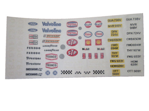 E450 scalextric decals - scalextric, 1/32