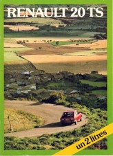 Catalogue Brochure RENAULT 20