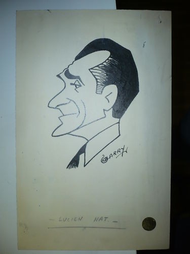 Dessin encre lucien nat - l'encre,