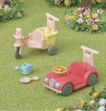 Sylvanian Families / Calico Critters Baby Car & Tricycle