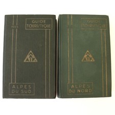 Guide touristique Alpes du Sud 1955  Alpes du Nord 1956  MAAIF Lot de 2 Livres
