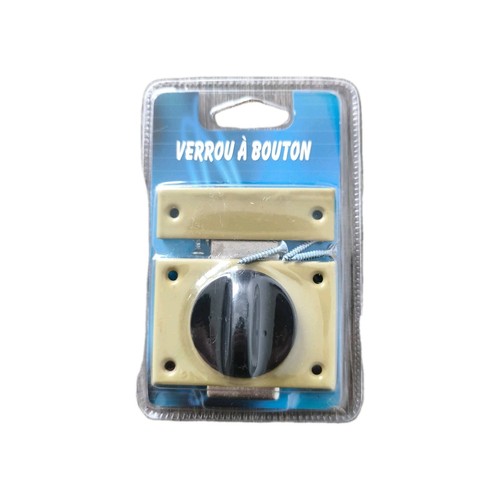 Verrou bouton serrure - bouton,