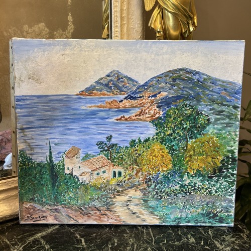 Tableau huile sur toile - huile,