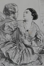 GAVARNI Lithographie originale