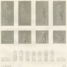 Hiéroglyphes Denderah