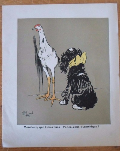 Lithographie originale cecil - lithographie,