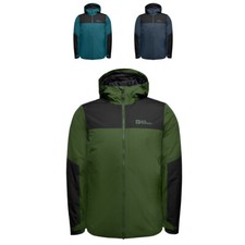 Jack Wolfskin Jasper Ins Jkt M Veste D'Hiver Pour Hommes Manteau Parka Doudoune