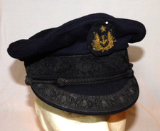TRES ANCIENNE CASQUETTE MARINE