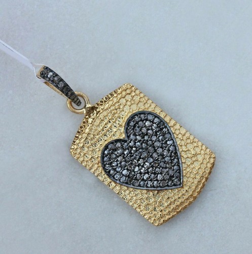 Diamant pavé pendentif - diamant,